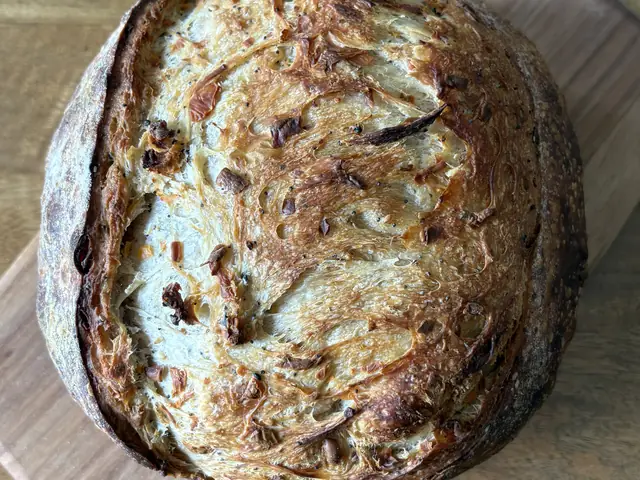 Cheddar sourdough loaf