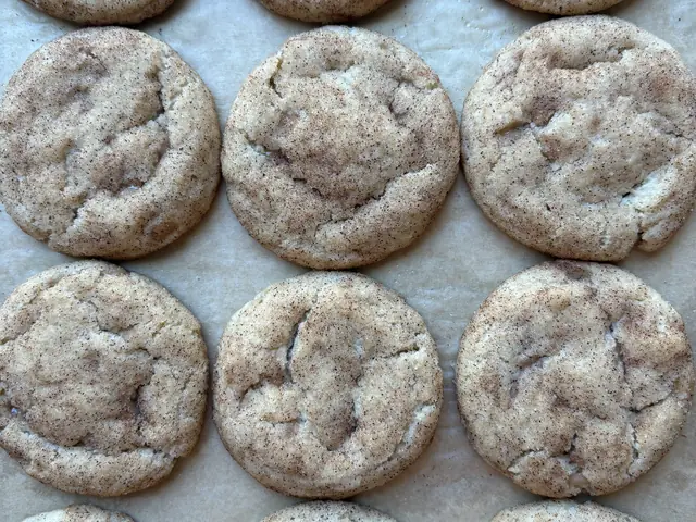 Sourdough snickerdoodle cookies